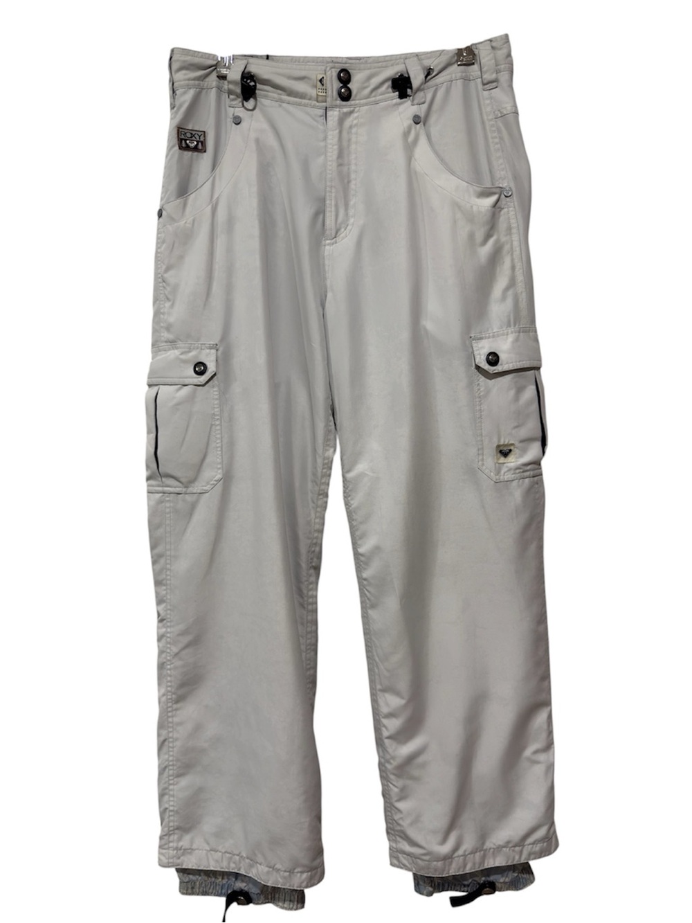 Roxy Womens Insulated Ski Snowboard Pants Beige Large